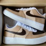 Air Force 1 Custom Tan Size 8.5 Photo 0