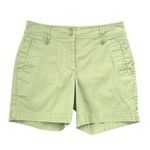 Talbots  Womens Army Olive Green Cotton Shorts Size 8P Photo 0