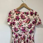 LuLaRoe  Floral A Line Maxi Dress Side Pockets Cottagecore Stretchy Sz S Photo 7