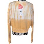 Wildfox  Cropped Melon Wash Regal Crew Neck Dolman Sleeve Pullover Photo 5
