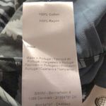 Ganni Ahluwalia X Collab Midi Dress Blue Ruched Animal Print Zebra Stripes 44 XL Photo 9