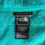 The North Face Oso Hoodie Teal Blue and Black Fleece Full Zip Jacket Size Small Photo 5