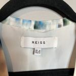 Reiss  Frida Blue abstract patterned dress Photo 3