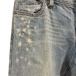 Calvin Klein Flare Distressed Light-Wash Jeans, Size, 28” waist Photo 3
