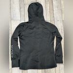 Women’s Mons Royale Nevis Wool Fleece Hood Sweater Black Size M Photo 1