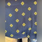 Free People Women’s Mornings In Marrakesh Tie Front Navy Silky Tank Top Size S Photo 8