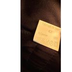 NWT Lillian H Brown Black Trench Coat Full Zip, size 42 Photo 8