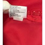 Y2K Cremieux Women Top Red Lyocell Camisole Satiny Layer Coquette Festival Retro Size undefined Photo 7