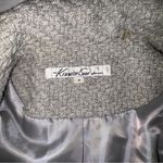 Kenneth Cole  Textured Gray Pea Coat Photo 3