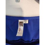 Kut From The Kloth  Size L Blue Short Sleeve Blouse Photo 1