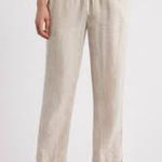 Caslon  Light Beige Linen Pants Size XS EUC‎ Like New Photo 0