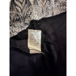 umgee USA Navy Blue Embroidered Tassel V Neck Dress Size L Size L Photo 7