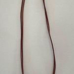 Free People Brown and Silver Flower Necklace Photo 3