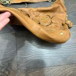 Linea Pelle Women’s Brown Leather Satchel Bag Purse Photo 3