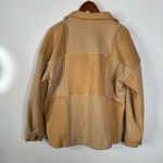 Andthewhy  Tan Fleece Checkered Shacket Size Medium Photo 1