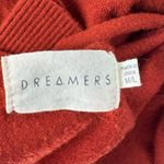 Dreamers  Longline Open Cardigan Rust Orange Size M/L Photo 6