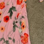 Gibson Latimer XL Feminine Romantic Ruffle Floral Frenzy Dress Sheer Whimsy Photo 2