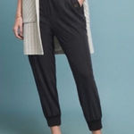 Maeve Anthropologie  Black Cicerone Cargo Jogger Pant S Photo 0