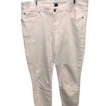 Gap  blush pink distressed jeggings size 6 Photo 1