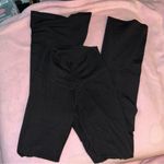 Aerie OFFLINE By  Real Me Waffle High Waisted Ruched Flare Legging Photo 0