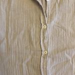 Dylan  sleeveless button up gauzy blouse size‎ XS gray Photo 2