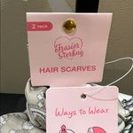 Frazier Sterling | Paisley & Equestrian Themed Scarfs (set of 2) Brown Photo 1