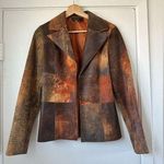 Vintage Isabel Genuine Leather Patchwork Cowgirl Jacket Women’s Size Small Photo 0