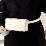 Zenana Outfitters New!White Vegan Leather Purse Crossbody Shoulder Sling Bag Belt Waist Fa… Photo 6