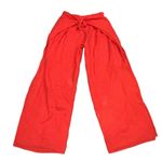 Young Fabulous and Broke On The Road Abigail Red Orange Wide Leg Side Slit Pants Photo 4