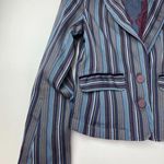 Robert Graham  Women’s Blazer Jacket Striped Size 4 Multicolored Photo 1