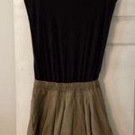 Anthropologie Anthropology Dress Black Top and Olive Skirt together size M length 33” bust 32” Photo 7