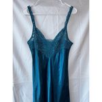 Victoria's Secret Gold Label Dusty Blue Teal Polyester Night Gown Size Large Photo 1