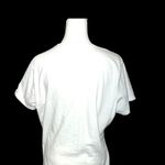 Port Authority  White Tee with Red and Black Print Photo 4