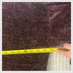 SO  Velvet Purple Cropped Sweater Size 1X Photo 2