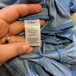 Lulus NWOT Darling Time Blue Chambray Handkerchief Midi Dress With Pocke… Photo 6