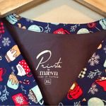 Prints by Maevn Scrub Top Womens XL Short Sleeve V Photo 2
