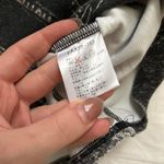 Burberry Tromp lieol photo real Black and white denim jacket print top size 2 Photo 4