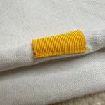 yellow label: White Cropped Long Sleeve Tee Size M Photo 6