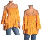 Free People  Lana Off the Shoulder Tunic M Photo 1