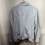 Hippie Rose  Pullover Sweatshirt‎ Women's Large Light Blue Quarter Zip Casual Photo 5