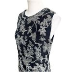 Ronni Nicole Floral Sparkly Maxi Dress Jersey Knit Holiday Special Occasion M/L Photo 3