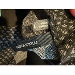 Maurice's NWT Womens Pants Black Gray Pattern Stretch Comfort Large Leggings L Photo 3