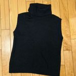 The Loft Black Turtleneck Vest  Photo 0