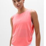 Athleta XL With Ease Side Twist Muscle Tank Mimosa Pink X-Large Photo 0