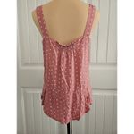 Matilda Jane Clam Bake Top Polka Dot Ruffle Happy & Free M Rayon Cottage Preppy Photo 3