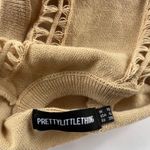 Pretty Little Thing  Knit Bodycon Dress 6 Clubwear Ladder Cutout Festival Sexy Date Photo 10