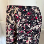 Talbots  • Pink Grey Navy Floral Pencil Skirt Photo 2