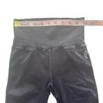 Free People  MOVEMENT‎ Good Karma Bike Shorts Washed Black Laser Cut Gray XS/S Photo 6