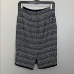 J.Crew Tweed Fringe Hem Pencil Skirt Size 6 Photo 1