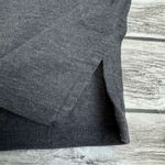 Forever 21 Women's Basic Baseball T Tee Shirt Grey Gray White S SM Small Stretch Photo 5